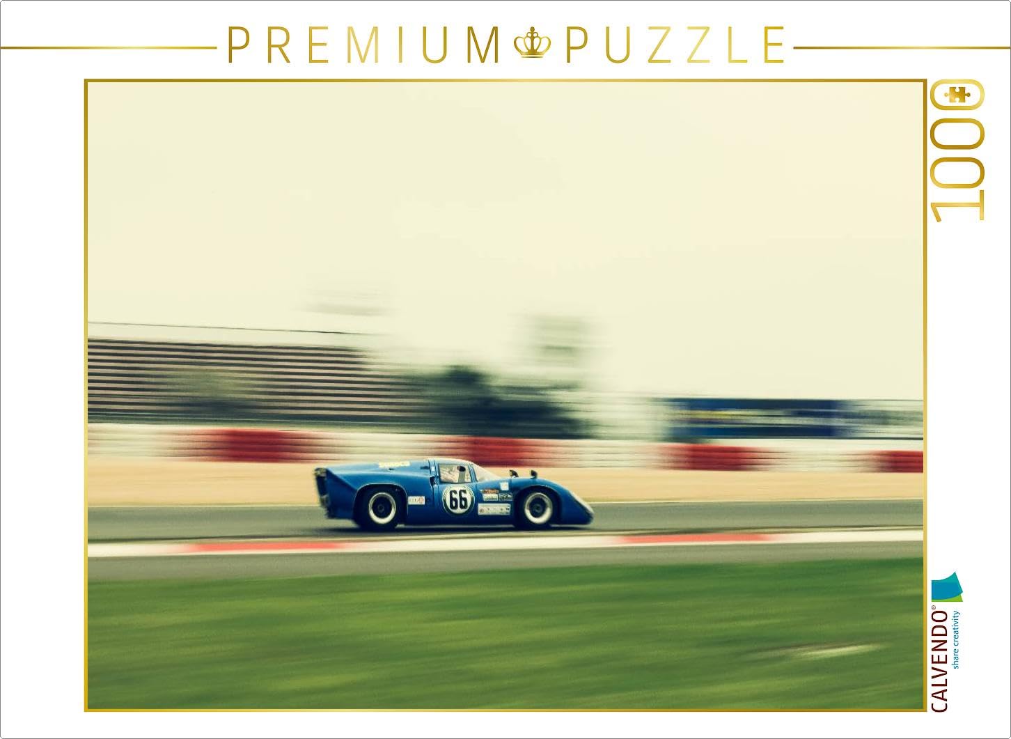 Arndt - Puzzle "Lola T 70 on track", 1000 pezzi, dimensioni: 64 x 48 cm, immagine di Arndt Karsten