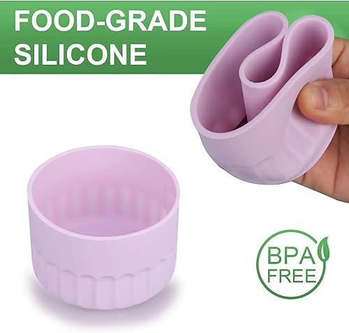 Miniatura 4 de 2 botas de silicona para vaso Stanley de 40 onzas y 30 onzas, funda protectora de silicona para botas, cubierta inferior antideslizante para todas