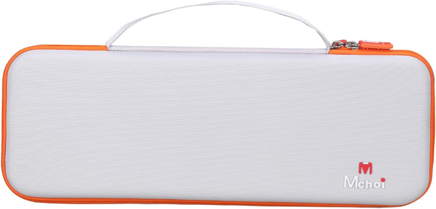 Mchoi Keyboard Case Compatible with Logitech POP ICON Keys Keyboard (Grey Orange, POP ICON Combo Case)