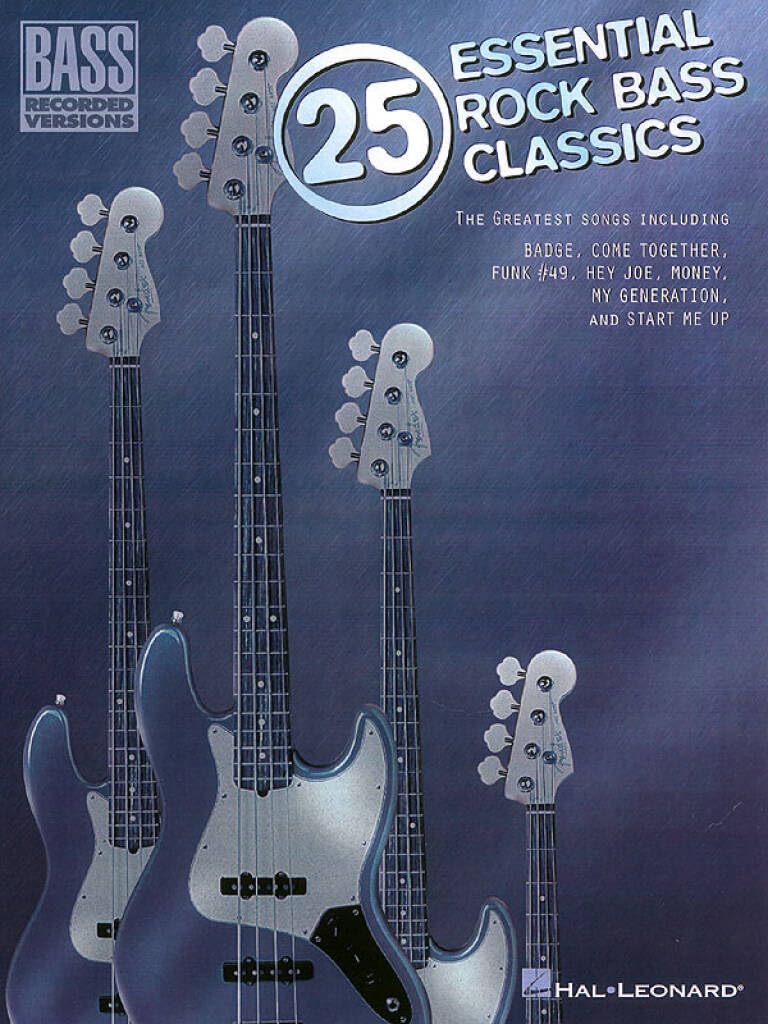 Buy 25 Essential Rock Bass Classics — BookShops.in