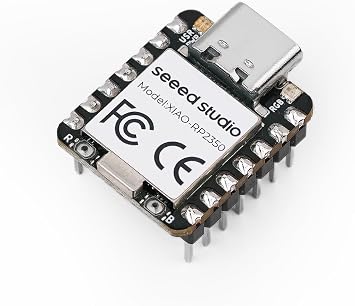 Seeed Studio XIAO RP2350 Pre-Soldered, Microcontroller, with Dual-Core ARM Cortex M0+ Processor, Supports Arduino, MicroPython and CircuitPython with Rich Interfaces