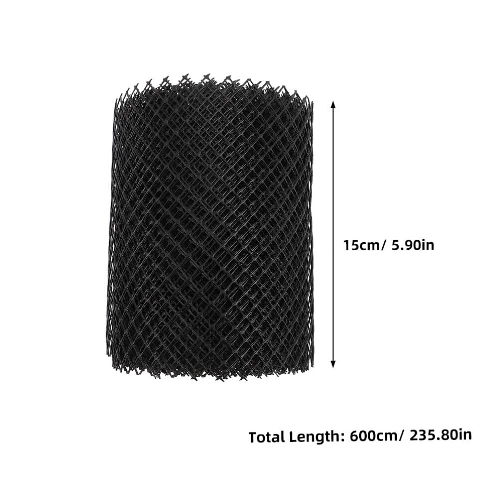 Sosoport 1 Roll Ski Skin Saver Skiing Board Mesh Snowboard Skin Protector Anti-wear Ski Skin Protective Mesh for Prevent Snow Ice from Freezing or Sticking The Skis Black