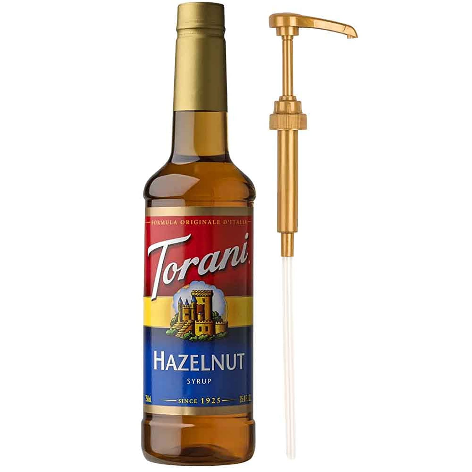 Hazelnut Syrup with Pump (750ml)