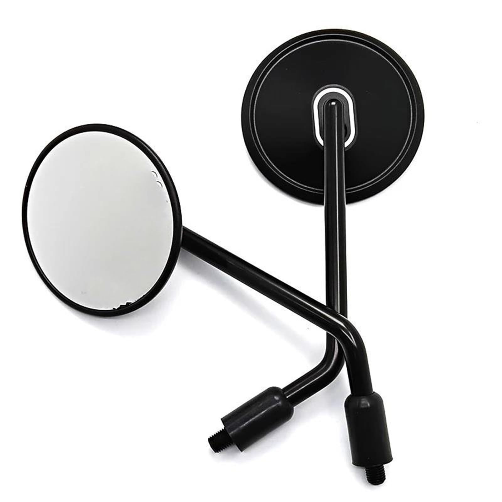 Rétroviseur latéral moto anti-vibration et orientable pour embout de barre