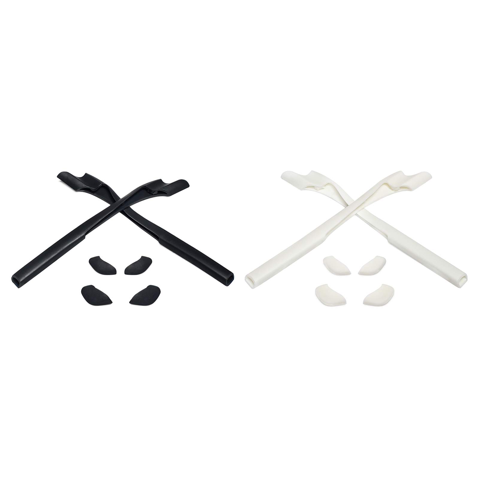 Eye Opening Stuff Replacement Earsocks &amp; Nosepiece Rubber Kits Compatible with Oakley Half Jacket 2.0 OO9144/2.0 XL Sunglass
