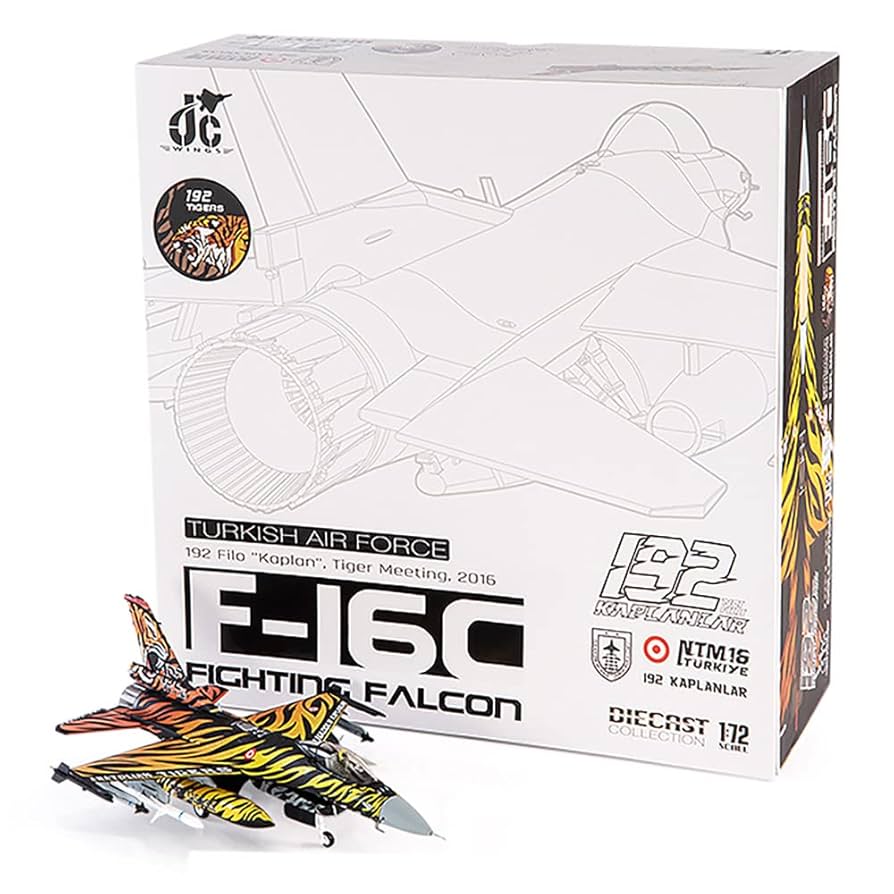 Amazon.com: Motor city classics 1:72 Scale F-16C Fighting