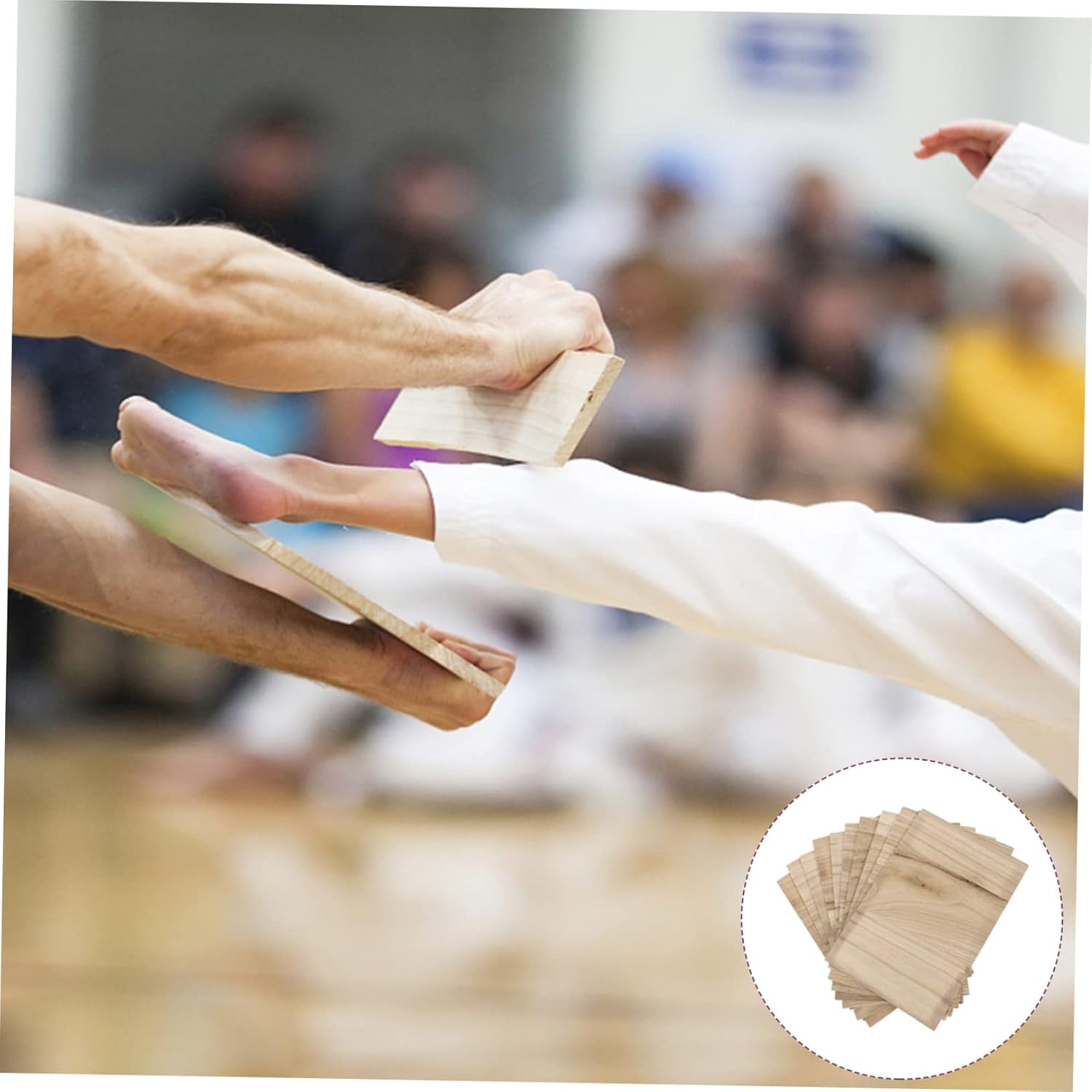 10Pcs Professional Taekwondo Breaking Planks Durable Boards for Martial Arts Training for Beginners for Indoor Gym Academy Use