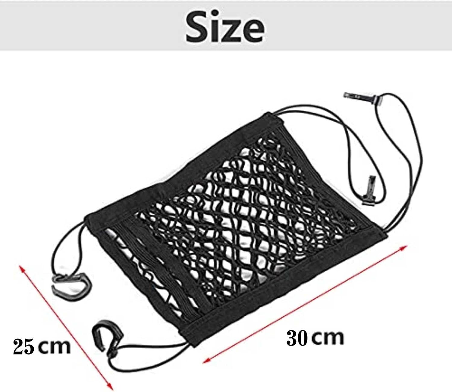 3 Layers Car Mesh Organizer for CRV 2019-2020, Seat Mesh Bag Tissue Purse Holder Car Net Barrier Purse Holder Between Seats