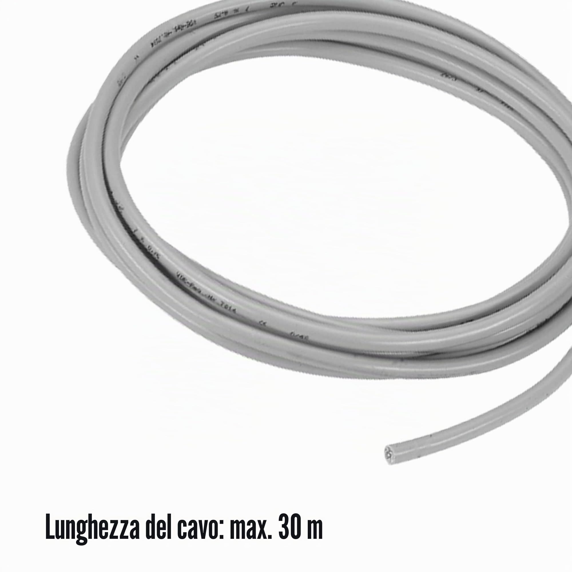 Gardena Cavo di collegamento 24 V, 15 m: Cavo per il collegamento di sino a 6 valvole di irrigazione Gardena 24 V, sezione del cavo 7 x 0,5 mm² (1280-20)