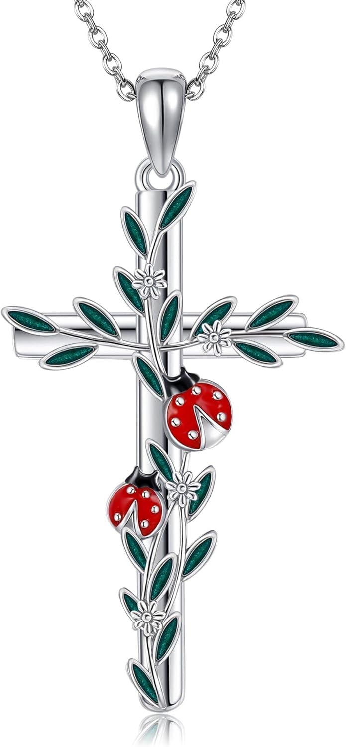 Stethoscope/Dove/Baseball Cross/RN Caduceus/Infinity Stethoscope Necklace Sterling Silver Medical Necklace for Women Graduation Gifts for Doctor Nurse Medical Student RN