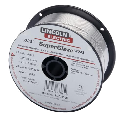 617AMTeiWaL. SL500 MIG Welding Wire, 5356, .035, Spool
