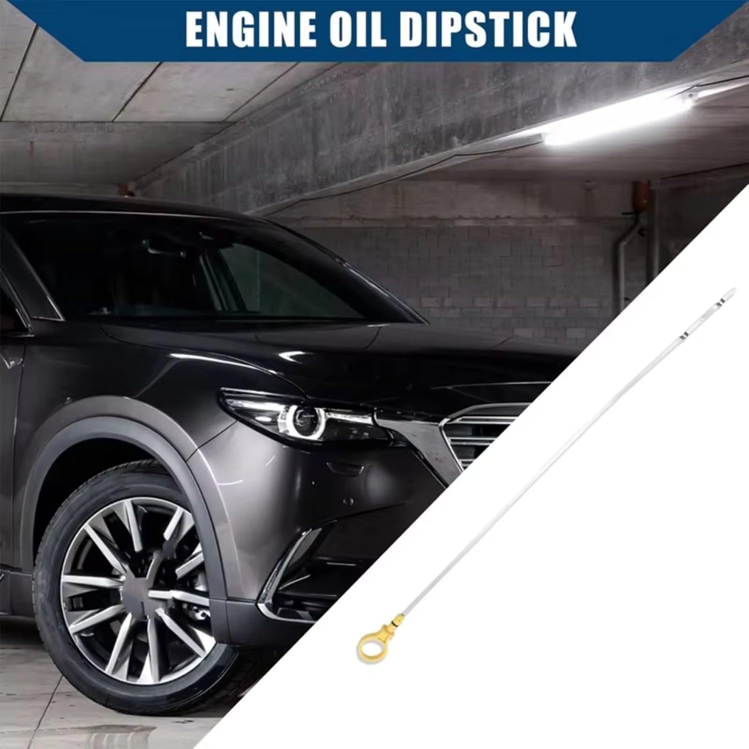 Engine Oil Level Dipstick for Edge for Explorer 2012-2019 | CY0110450A, Accurate Reading, Heat Resistant, Clear Markings, Easy Installation