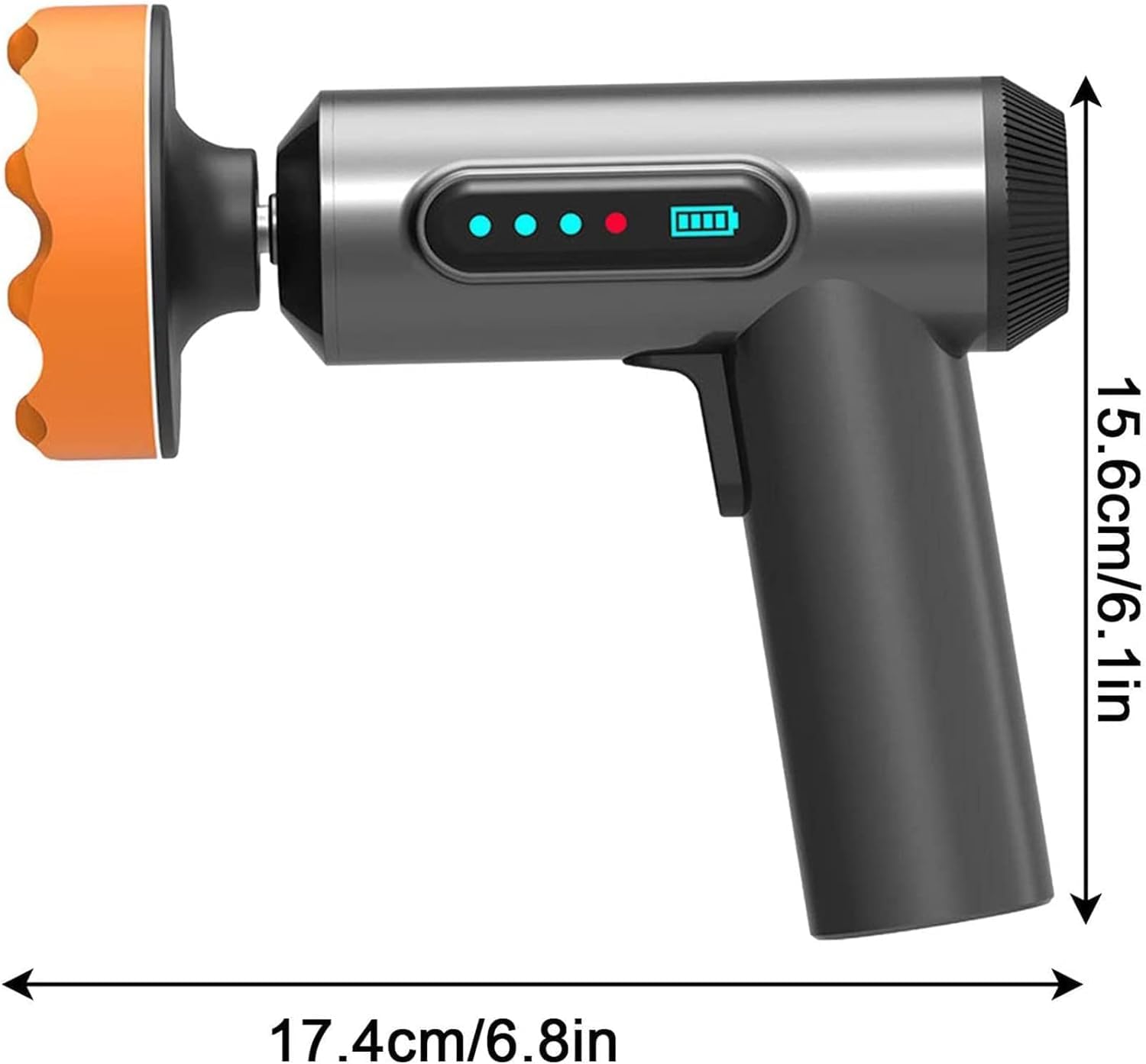 McbeAn Machine À Cirer sans Fil pour Voiture, Machine À Polir pour Voiture, Élimine Les Rayures, Cire Et Polissage, Puissance D'affichage Numérique, Machine À Polir pour Réparation De Rayures
