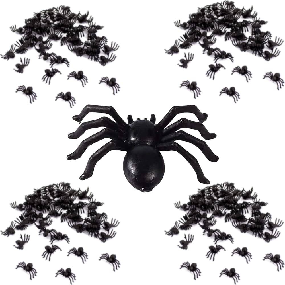 ragno fai da te - 9 MSPEBEC 0 piccoli ragni in plastica, ragni in plastica, decorazione da tavolo, ragno realistico, decorazione per feste di Halloween, colore nero : Amazon.it: Casa e cucina