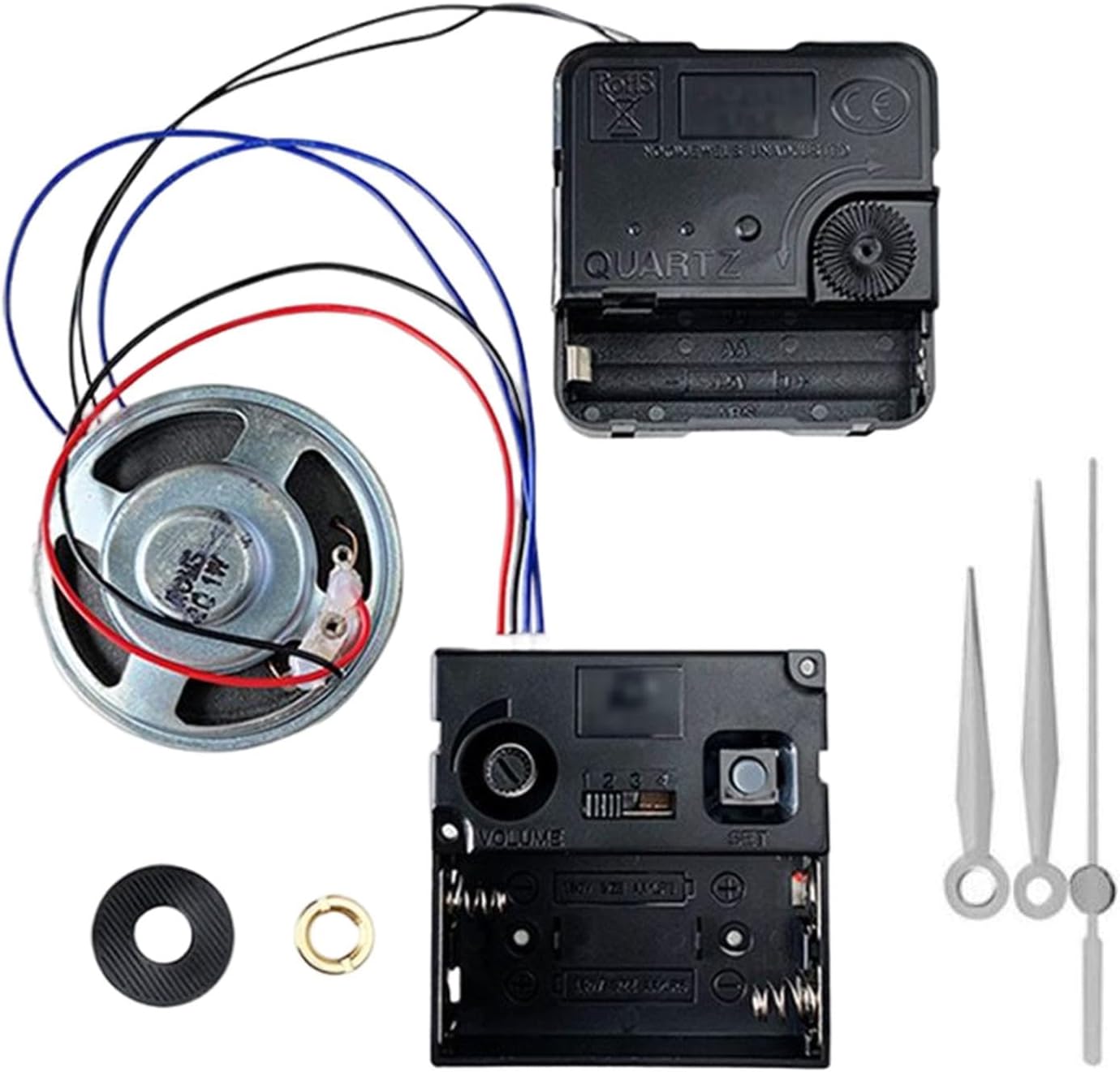 CALANDIS™ DIY Wall Clock Movement Mechanism DIY Clock Accessories with Music Chime Box Style H | Replacement Parts & Tools | Clocks | Home Dacor
