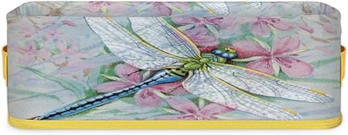 Miniatura 29 de Dragonfly - Cestas de inodoro doradas plegables para baño, organizador duradero y multiusos para cocina, sala de estar y armario () Libélula