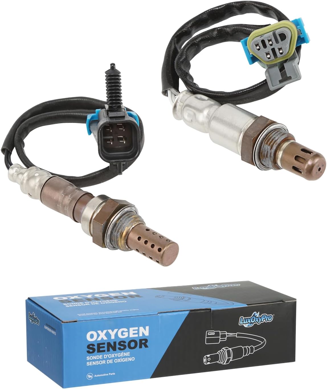 Oxygen O2 Sensor Upstream and Downstream for Chevy 2.4L Captiva Sport 2012-2015, Equinox 2011-2014, for GMC Terrain 2011-15, Replace 234-4242 234-4530 2Pcs