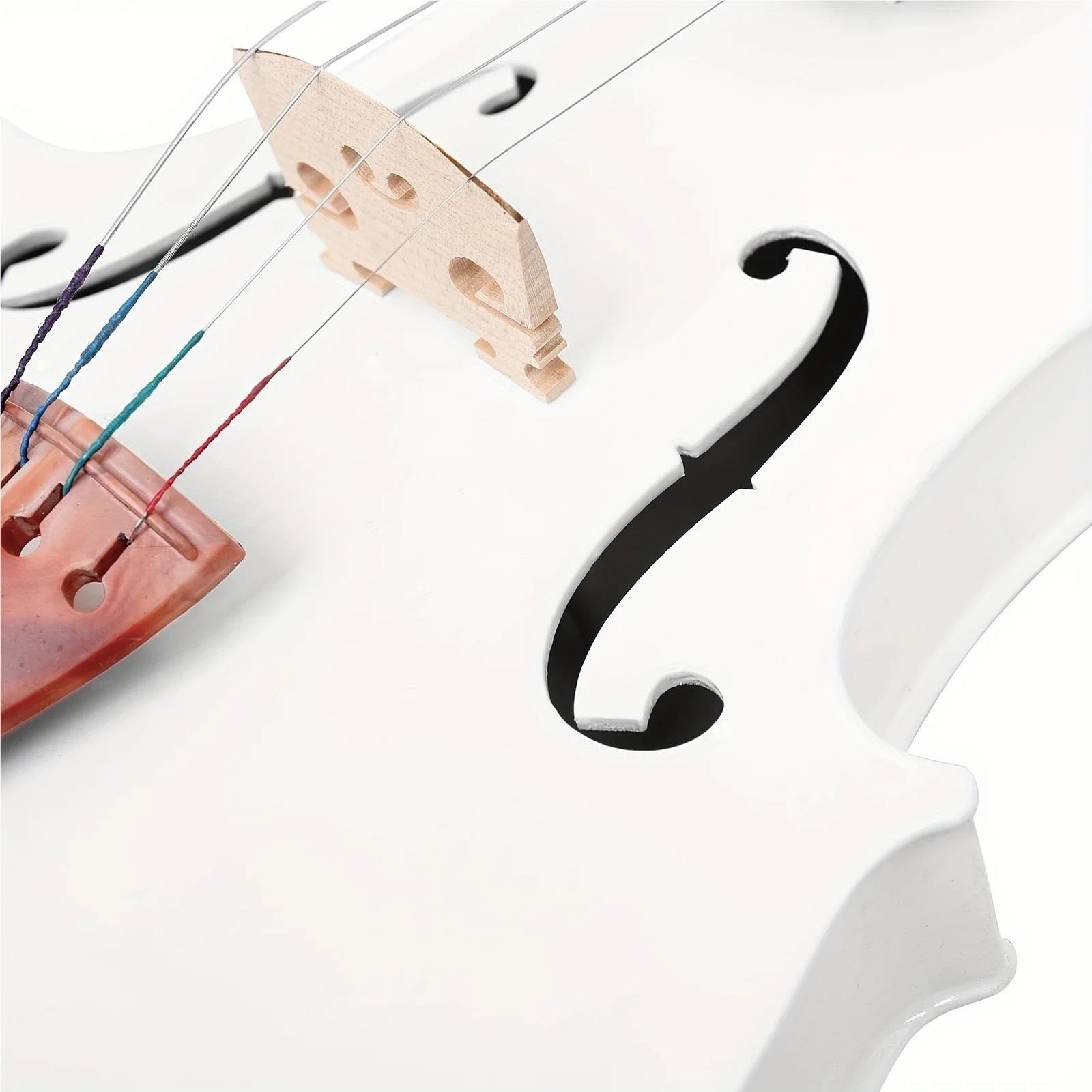 Zestawy Skrzypcowe Instrumenty Muzyczne Z Litego Drewna Zdobione Białym Marmurem