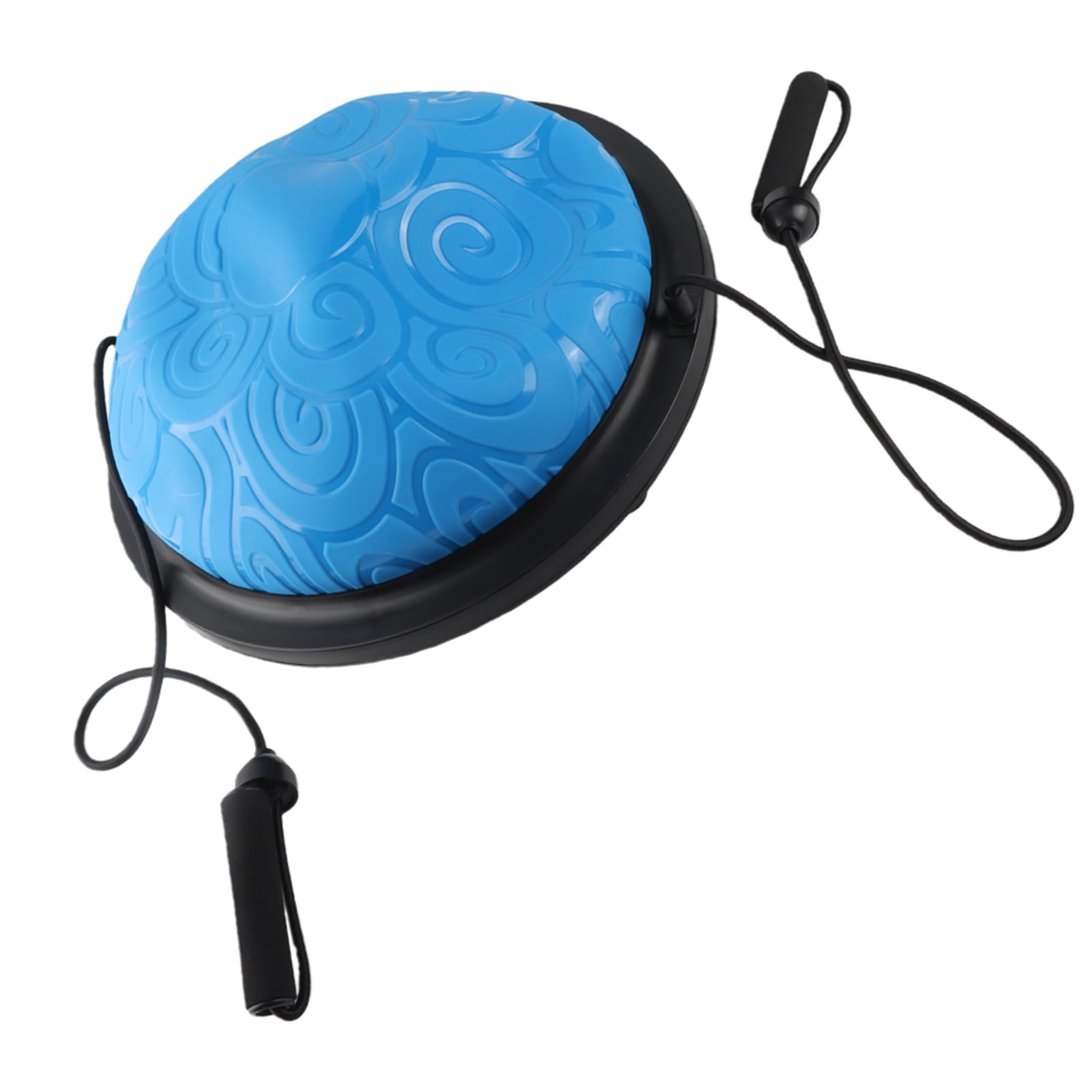 Mezza Palla per Bilanciamento Fitness, Anticaduta, per Esercizi di Yoga, Pilates, Viola, 18,1x18,1x7,9 Pollici