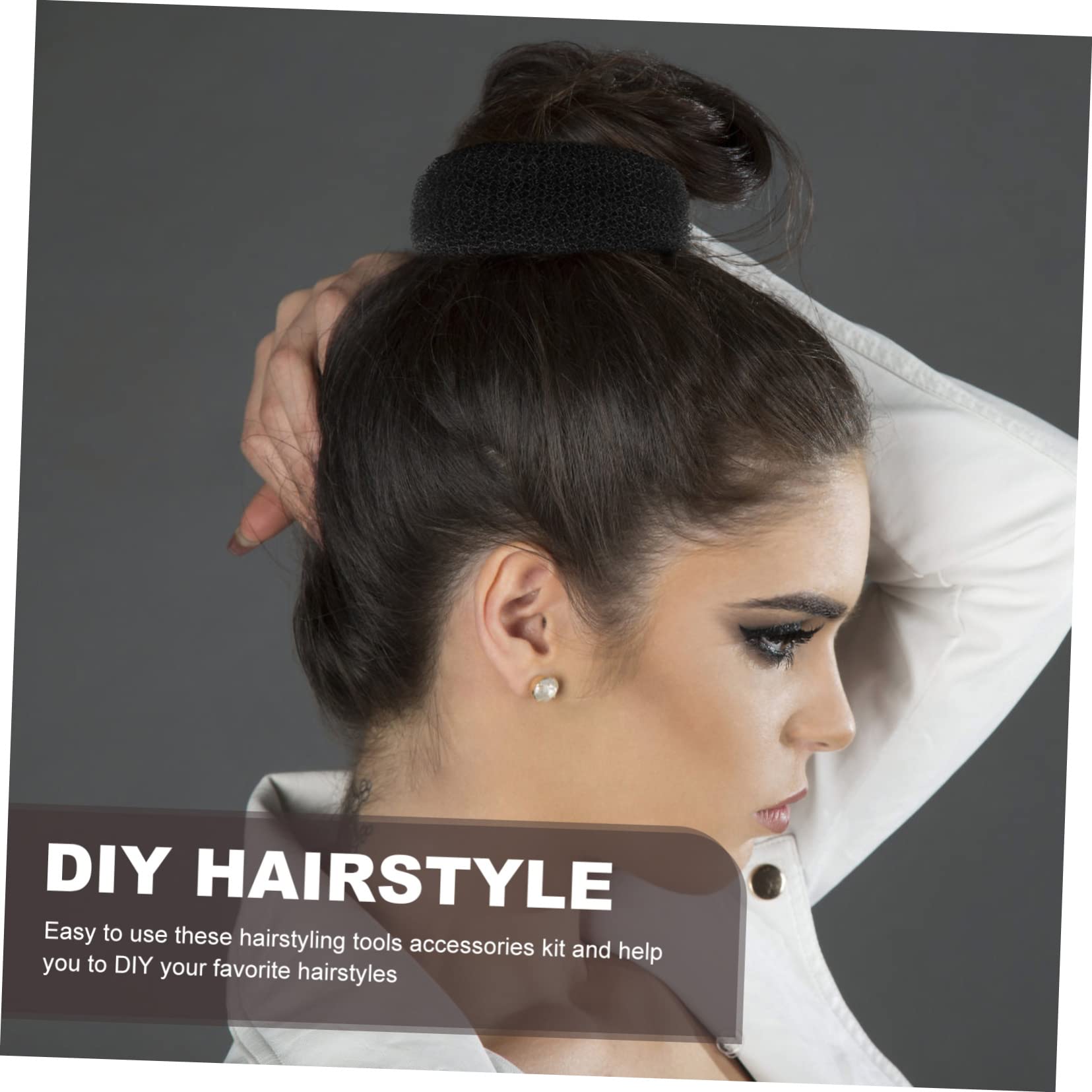 Beaupretty 6juegos Herramientas Para Peinar Cabello Accesorios Para Moños De Pelo Cintas Elásticas Total Para Crear Peinados Elegantes Cualquier Ocasión