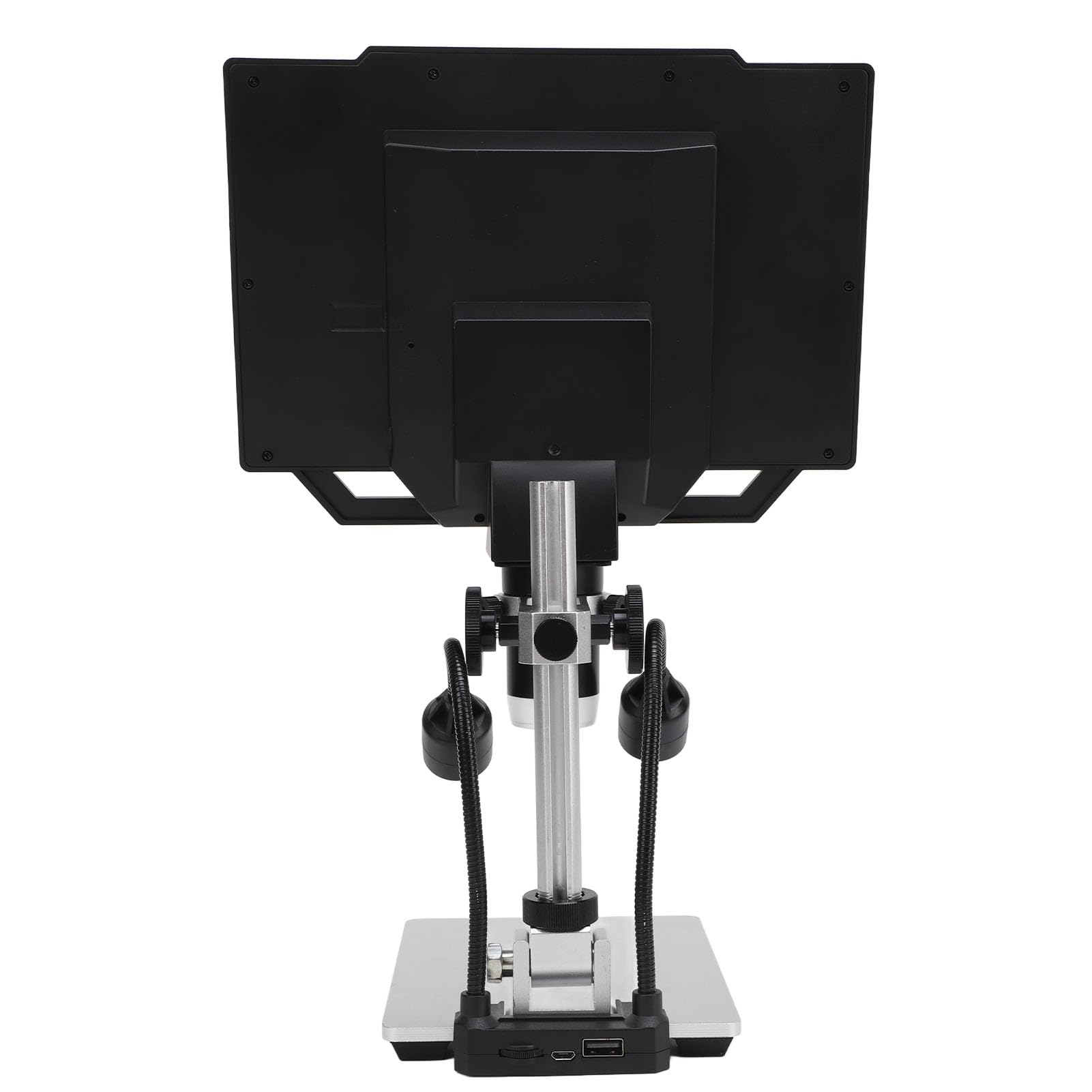 Digitalmikroskop, Münzmikroskop, 9-Zoll-LCD-Digitalmikroskop, Mikroskopkamera, 12 MP, 1600-fache Vergrößerung, 1080P, Münzmikroskop, Lupe für Pflanzen, Steine, Leiterplatten,