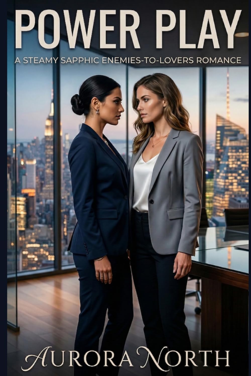 Power Play: A Steamy Sapphic Enemies-to-Lovers Romance