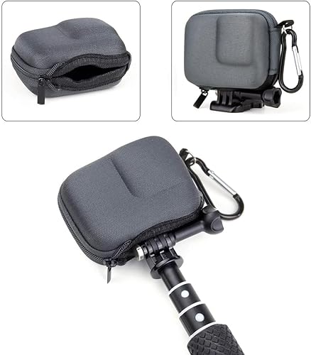 Miniatura 2 de SOONSUN Pequeño estuche de transporte para GoPro Hero 9/10/11/12/13 negro, mini estuche compacto de almacenamiento duro para cámara Go Pro Hero 9 10