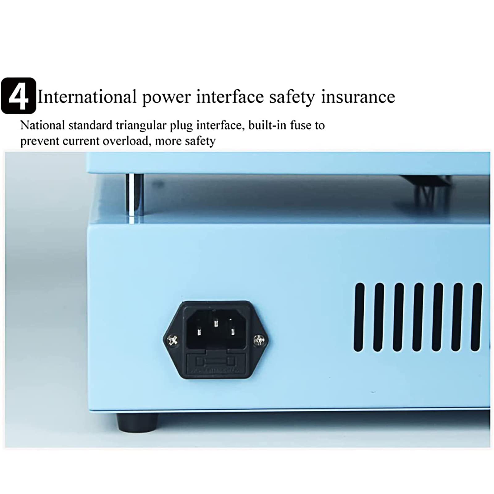 Máquina de envasado al vacío de Alimentos de sobremesa Manual de 1300 W, máquina de Envoltura, máquina de Sellado térmico de sobremesa para cocinas domésticas y com,