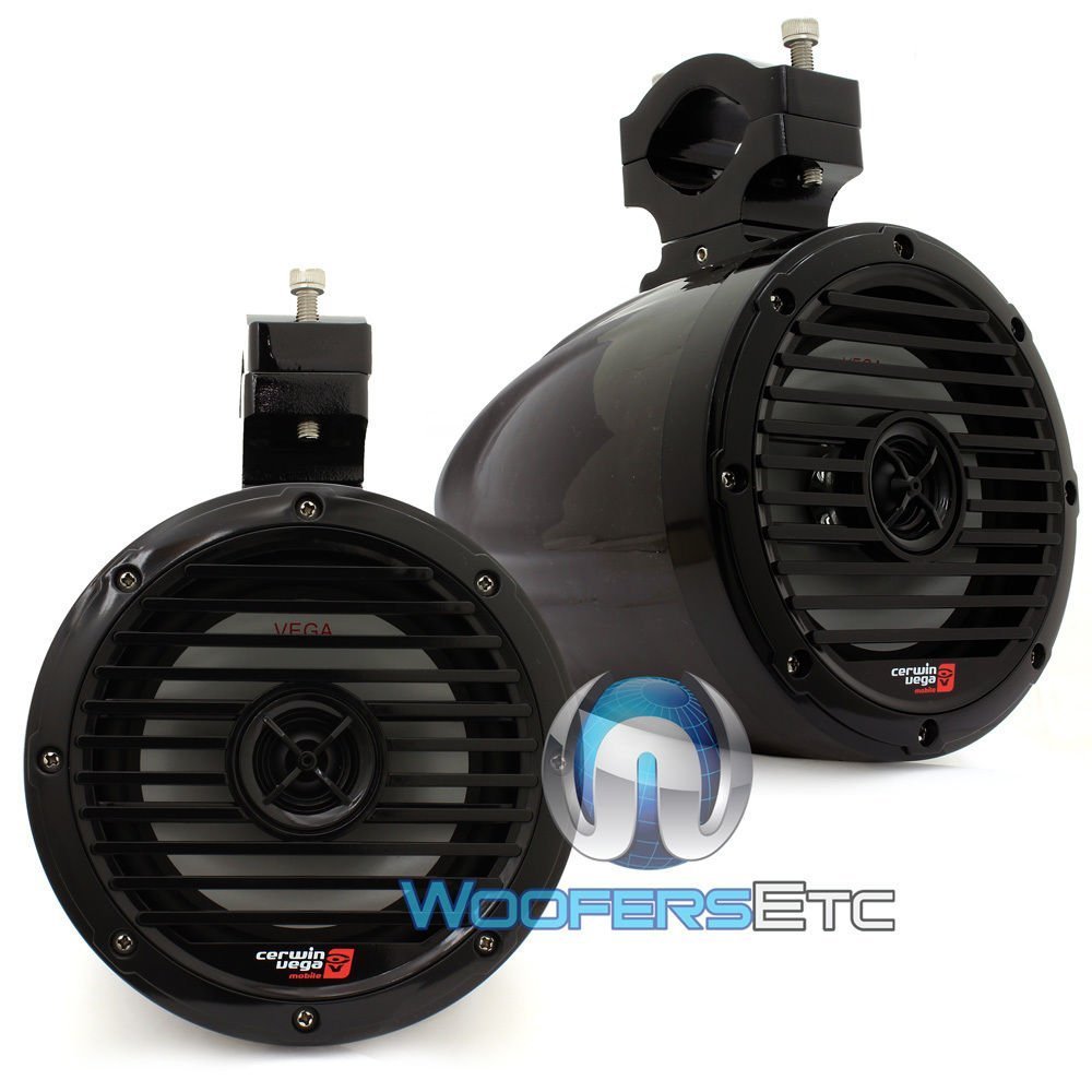 CerwinVega VMC65 Gloss Black Cerwin Vega 6. 5" 60W RMS Marine Tower