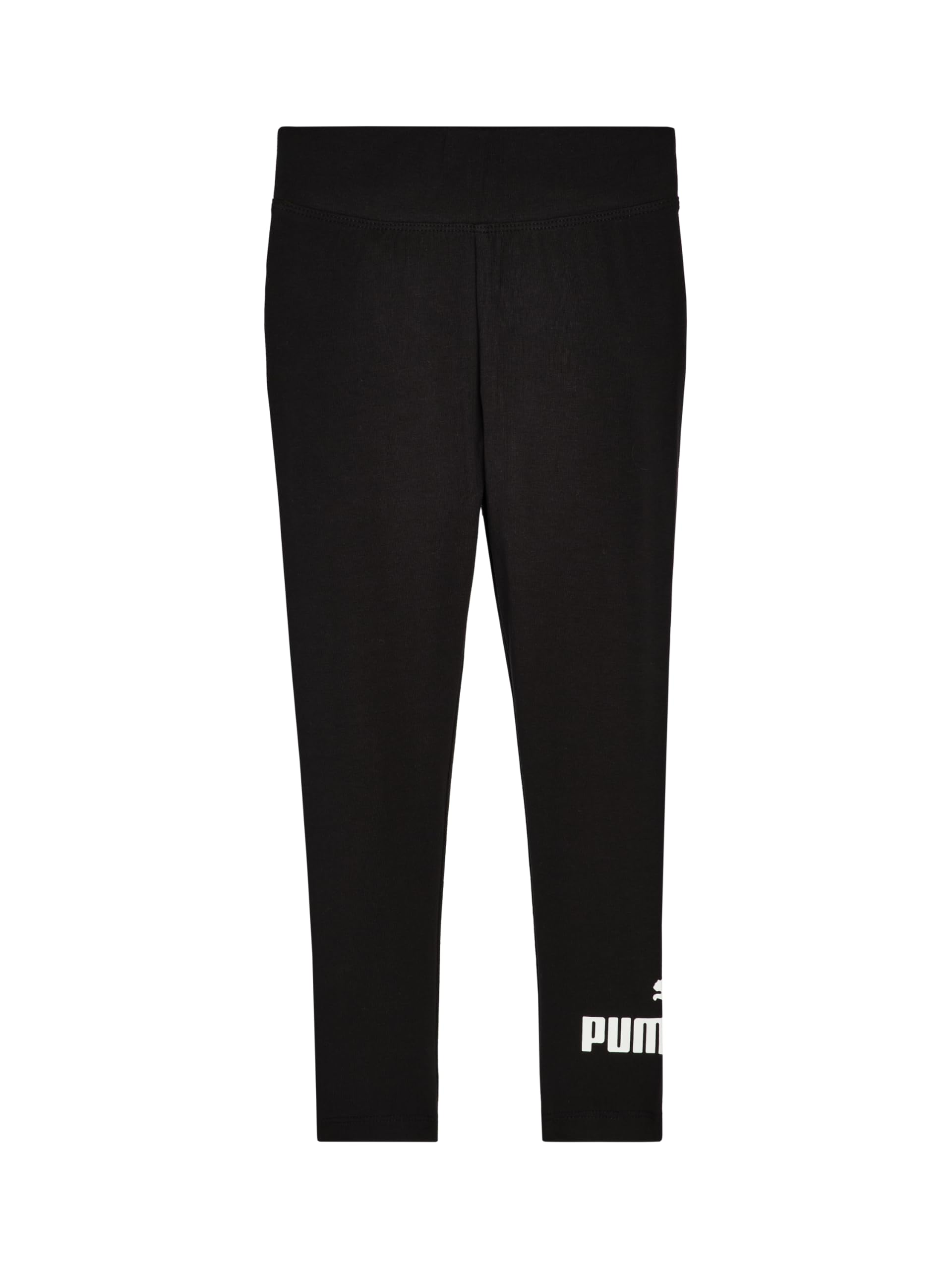 Puma Girls Core Logo Legging, Elastic Waistband, Soft &amp; Comfortable