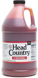Head Country Original Bar-B-Q Sauce, 80 oz | Gluten-Free, Soy-Free Championship BBQ Sauce - Sweet Savory for Ribs, Chicken, Pork