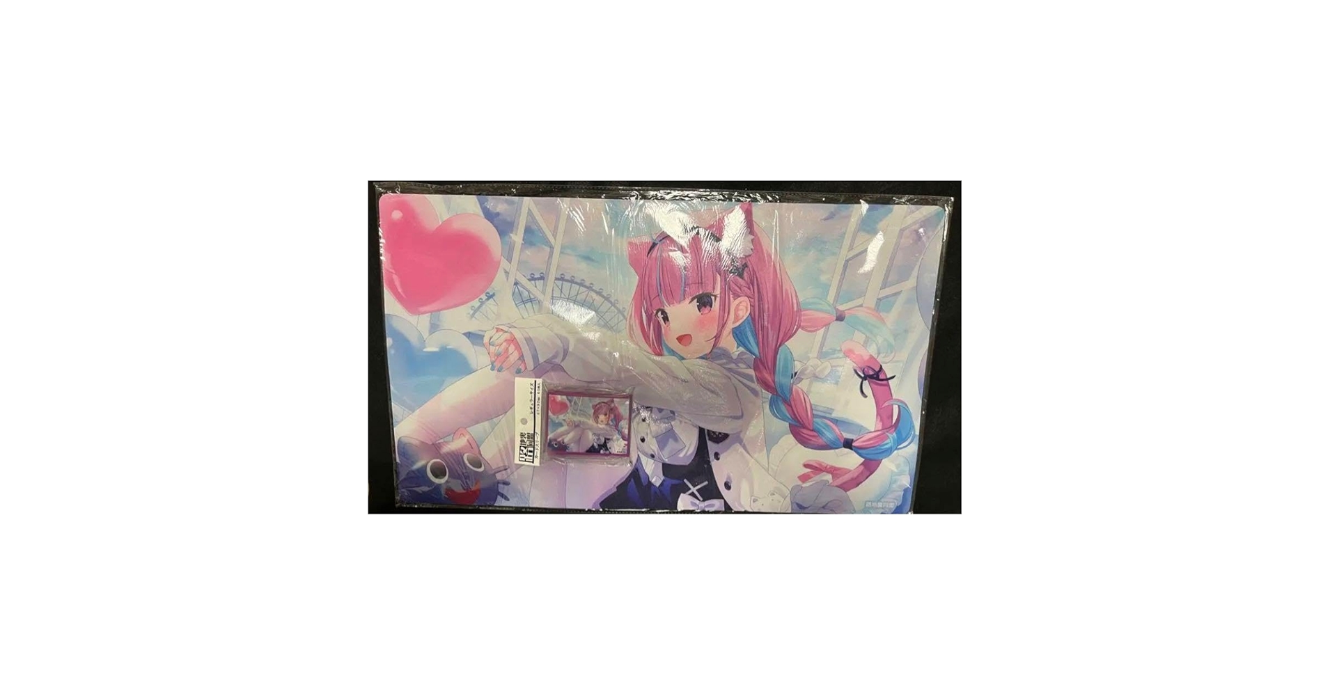 α3 ホロライブ 不思議の国のアリス&ねこ 湊あくあ スリーブ&プレイマット α3 ホロライブ 不思議の国のアリス&ねこ 湊あくあ スリーブ