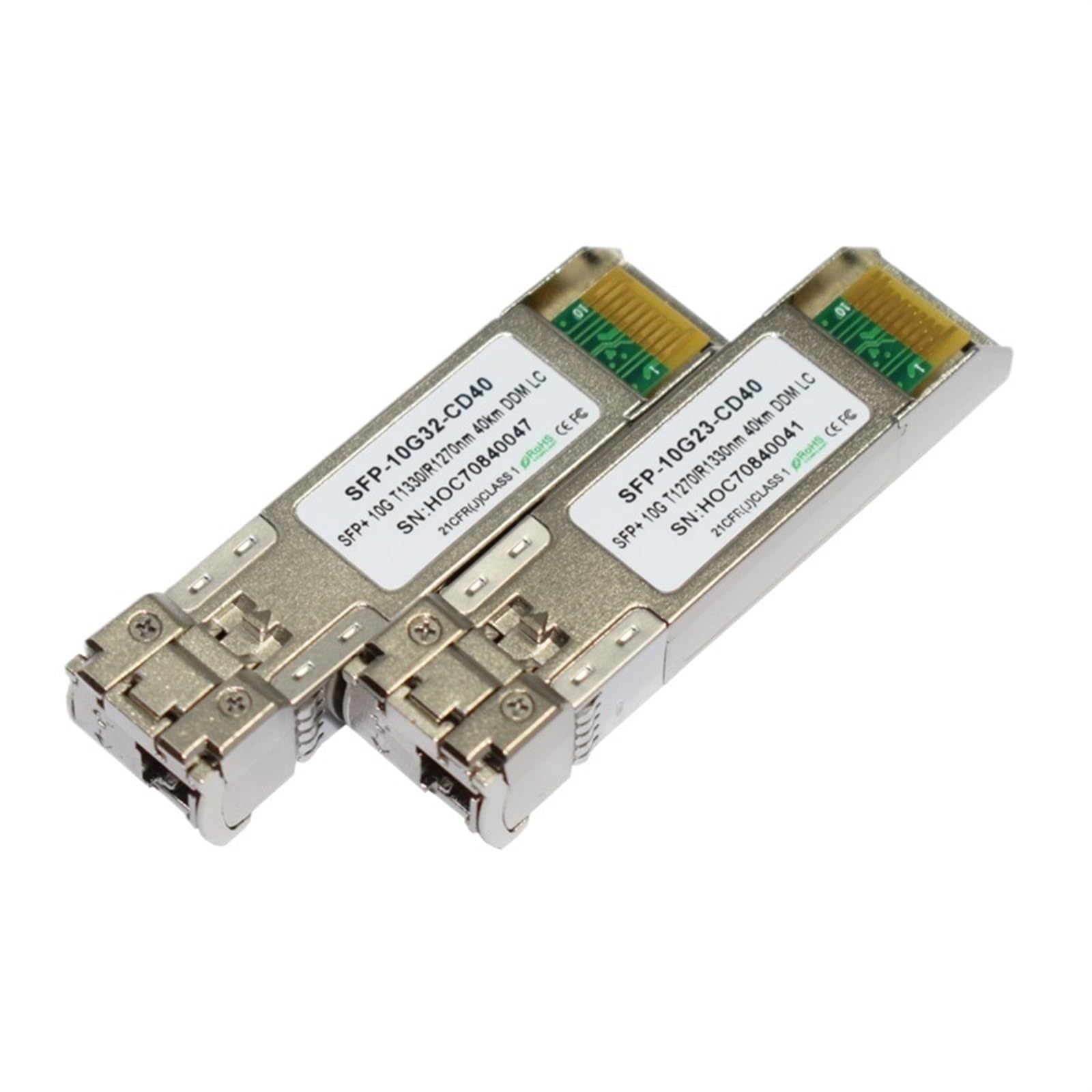 Mini GBIC WDM 10G SFP 40 km 1270/1330 nm LC-Anschluss Dom Starke Kompatibilität