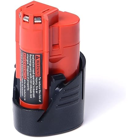 3Ah 48-11-2430 12V Battery Replacement for 12V Lithium Battery 48-11-2430 CP3.0Ah 48-11-2420 CP2.0Ah 48-11-2410 CP1.0Ah 48-11-2401 CP1.5Ah 12V M-12 Battery Compatible with Milwaukee 12V Battery