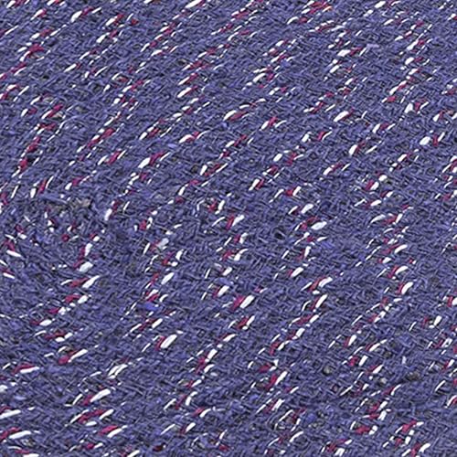 Image of Kuber Industries Pack of 2 Doormat for Home Entrance | Anti-Skid Oval Foot Mat | Floor Mat for Bedroom Kitchen Office | Room Mat | Blue