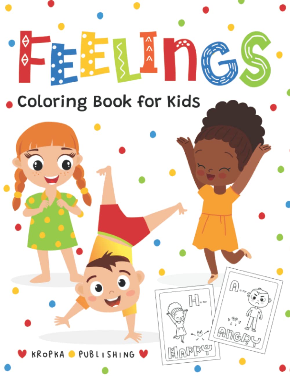 Feelings Coloring Book for Kids: My Big Book of Emotions for Toddlers and Preschool Children | Helping Kids Identify Emotions