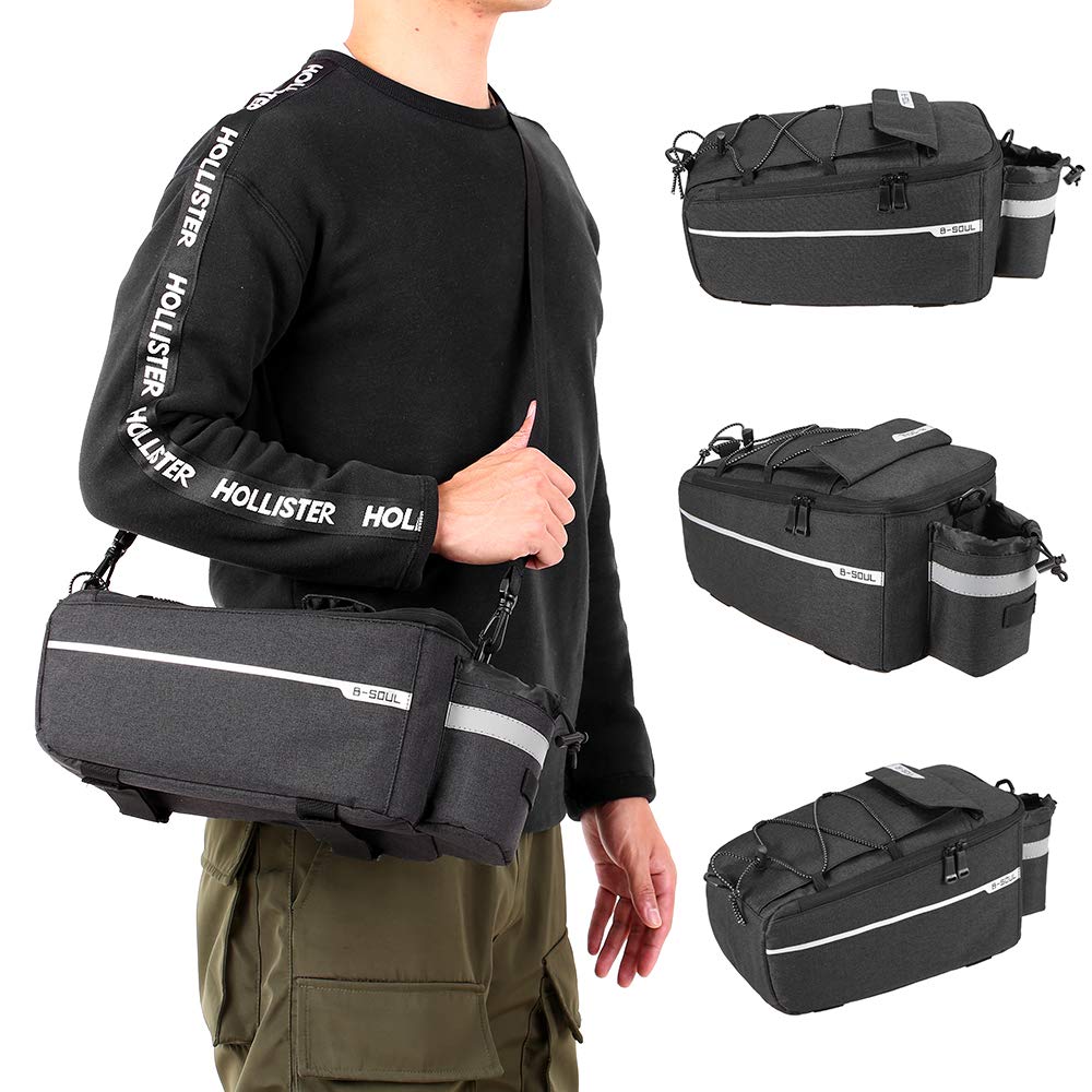 Lixada Sac de rangement isotherme multifonction pour articles chauds ou froids, 29 x 16 x 17 cm (noir)