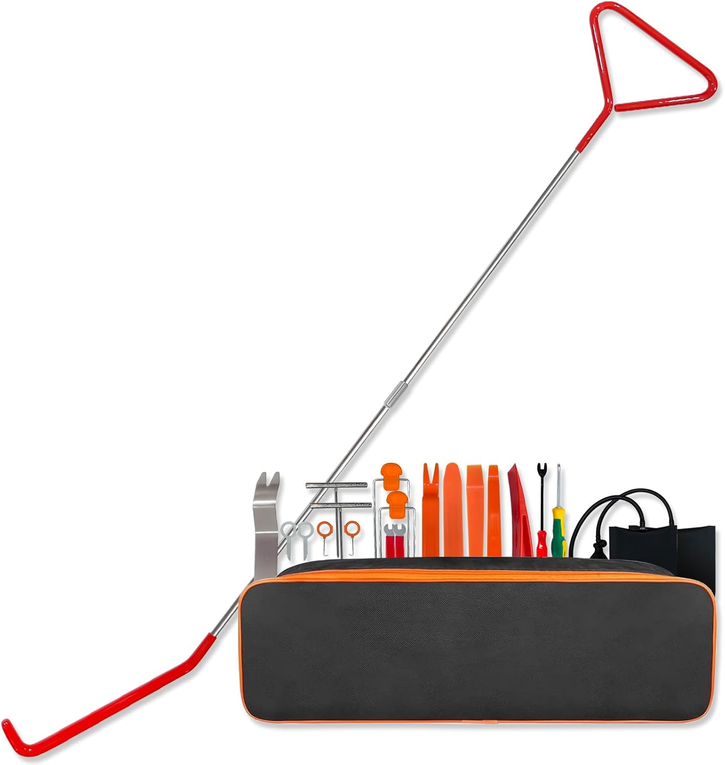 Multi-functional Car Tool Kit Trim Replacement Tool Kit Car Stereo Removal Tool Kit Car Repair Tool Kit with Carrying Bag