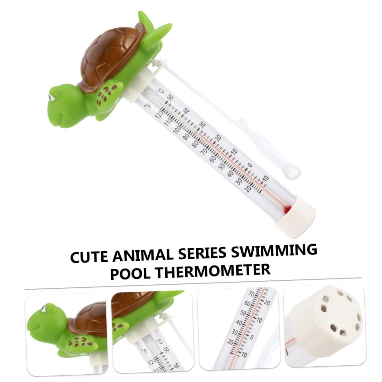Mipcase 3pezzi Termometro Cartoon Per Termometro Per Piscina Design Misurazione Fahrenheit Facile Usare e