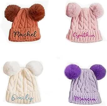 Kids Hat Scarf Set Toddler Winter Knit Beanies Neck Warmer Gaiter 3 Set - View #8