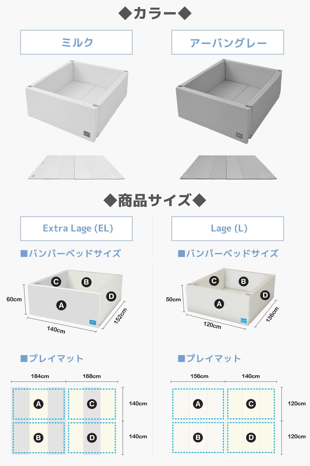 Amazon.co.jp: 子供用 ベビーサークル プレイマット【国際検査済み 