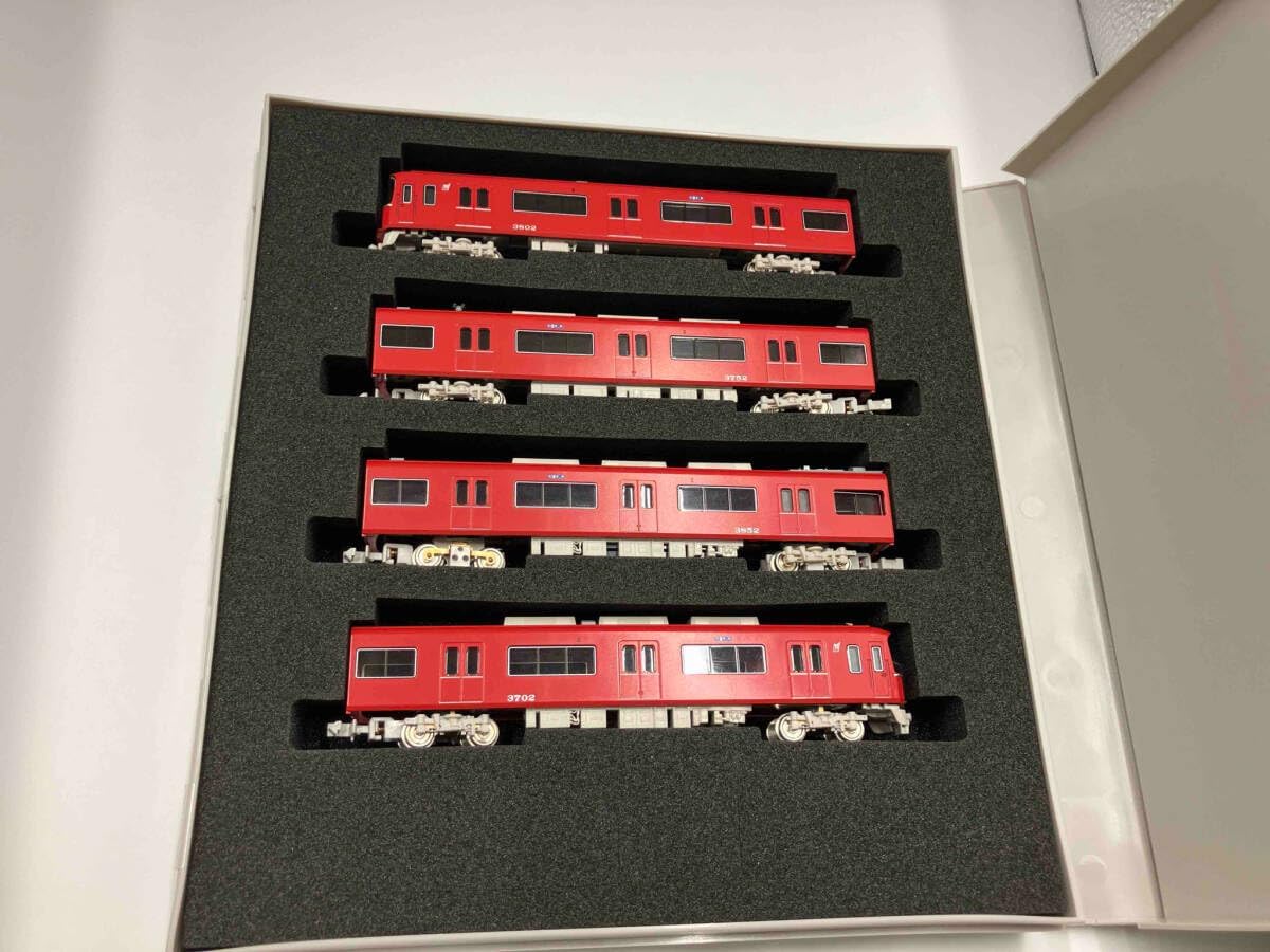 GREENMAX Meitetsu 3700系 Nゲージ 4両セット 動力付き グリーン