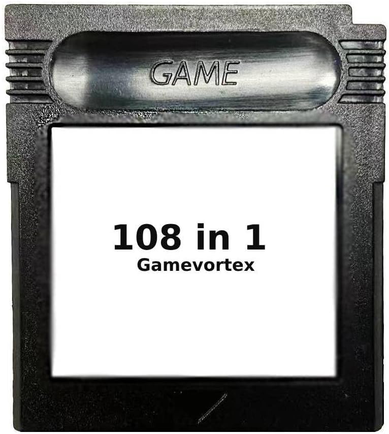 Super Cartridge 108 in 1 Game Boy Color GBC 16bits Video Game Cartridge Card For Handheld Console