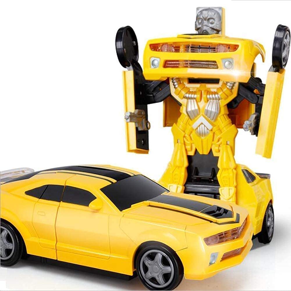 HY Enterprise Transformation Robot Car Racing Car Robot , Robot to Car Car to Robot Deform Toy for Kids (Deform Car Yellow) (B0BCVXCZ1Y) Amazon Price History, Amazon Price Tracker