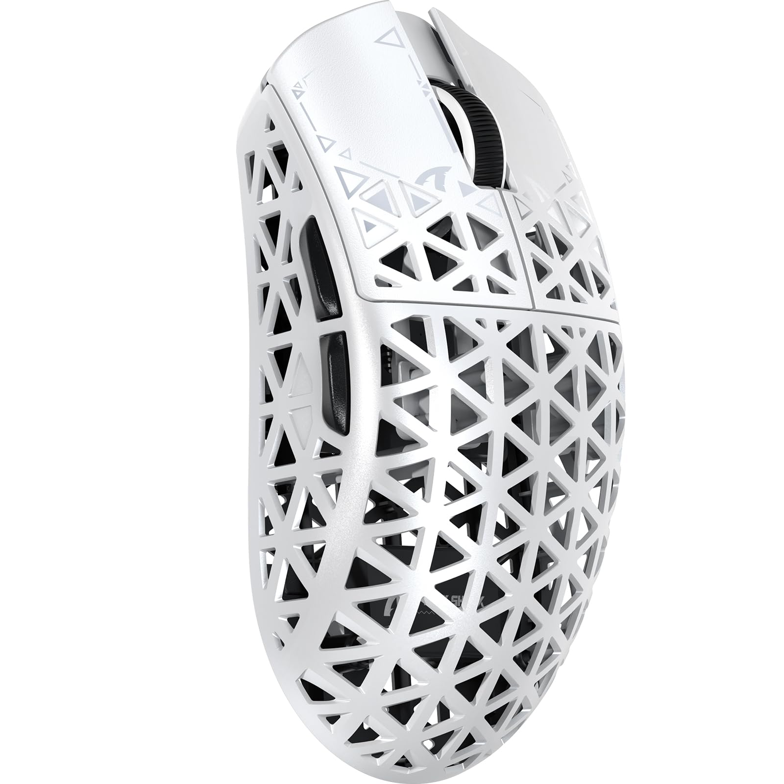 ATTACK SHARK R5 Ultra Carbon Fiber Gaming Mouse Super Light 42g PAW3950MAX Sensor Nordic52840 8K Polling Rate Wireless/Wired Bluetooth 3 Modes 42000DPI 8K Wireless Support FPS Gaming Micro Switch with-image-48