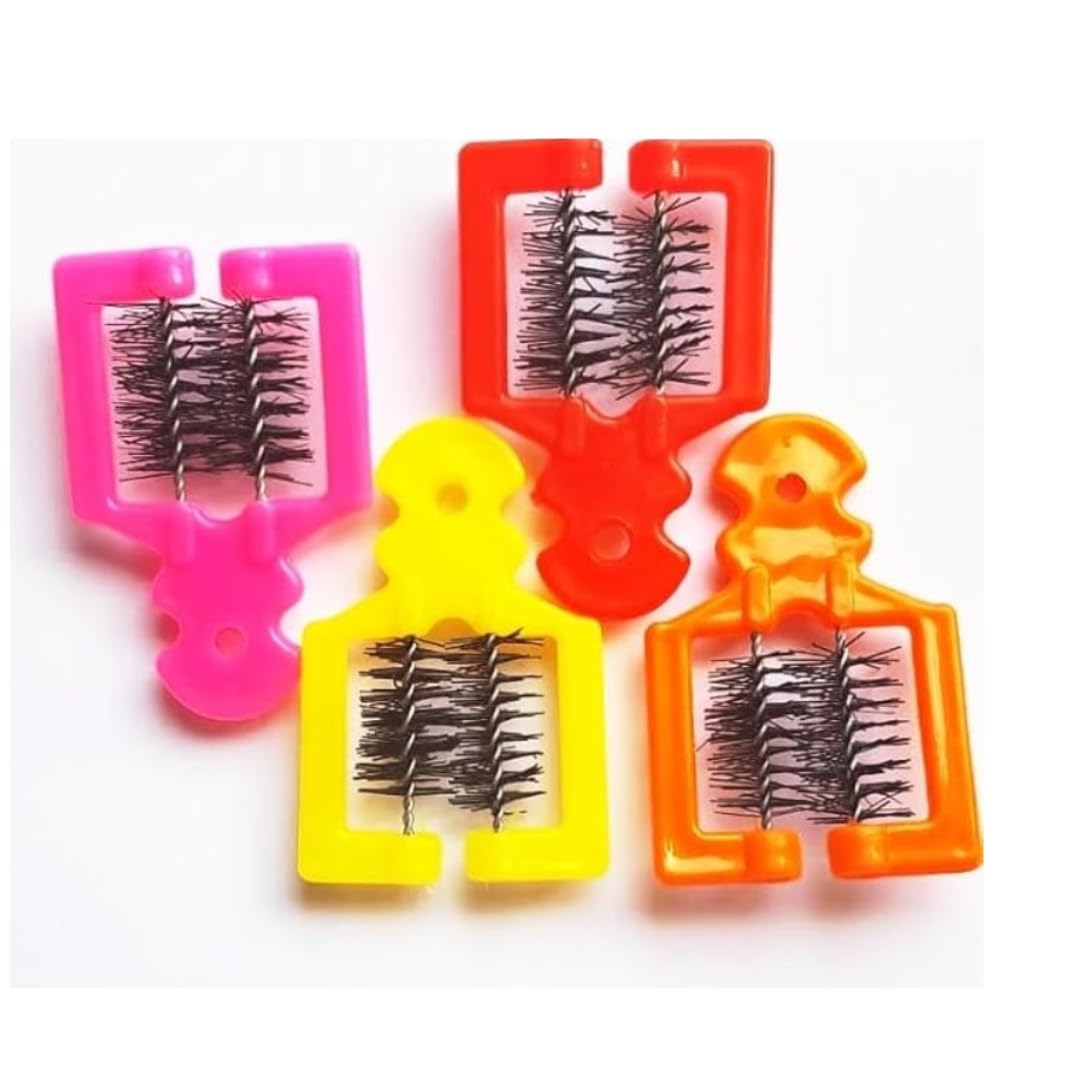 Comb Cleaning Brush for Hairbrush & Comb – Easy-to-Use Tool for Removing Hair, Dirt, and Lint – Small, Durable, & Lightweight(PACK OF 2)-image-4