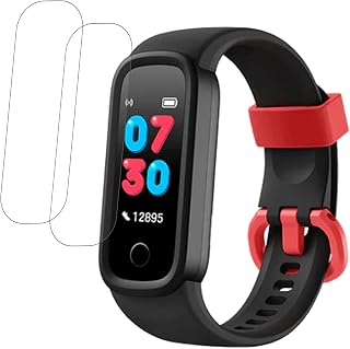 DVTECH® (Pack of 02 Clear View Best Fit Smartwatch Screen protector for Noise Champ Kids smartband (Not a Tempered glass) Price In India