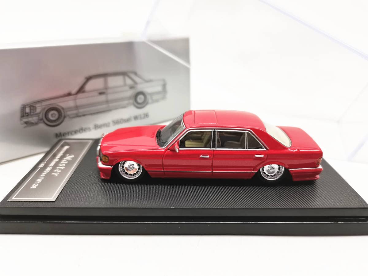 Amazon | Master 1/64 ベンツ S560 W126 560SEL RE12 | ミニカー・ダイ