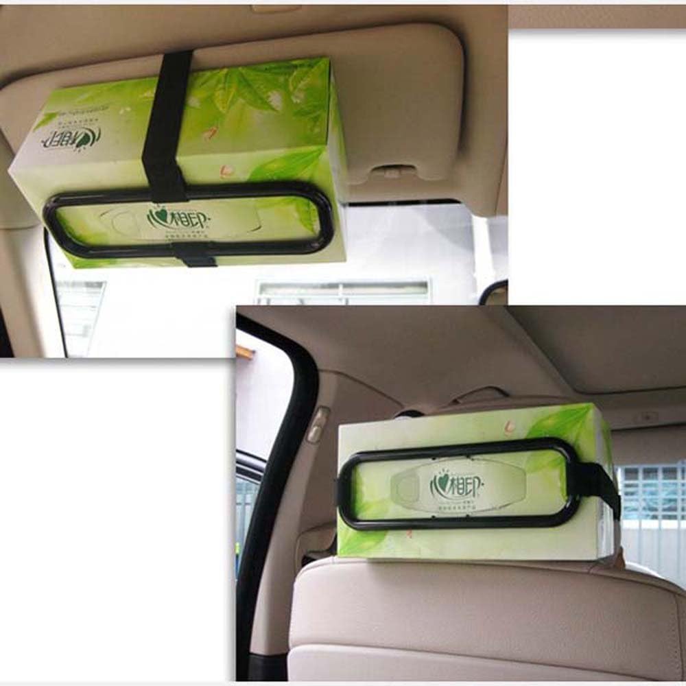 Car Tissue Box Visor/back Seat Holder