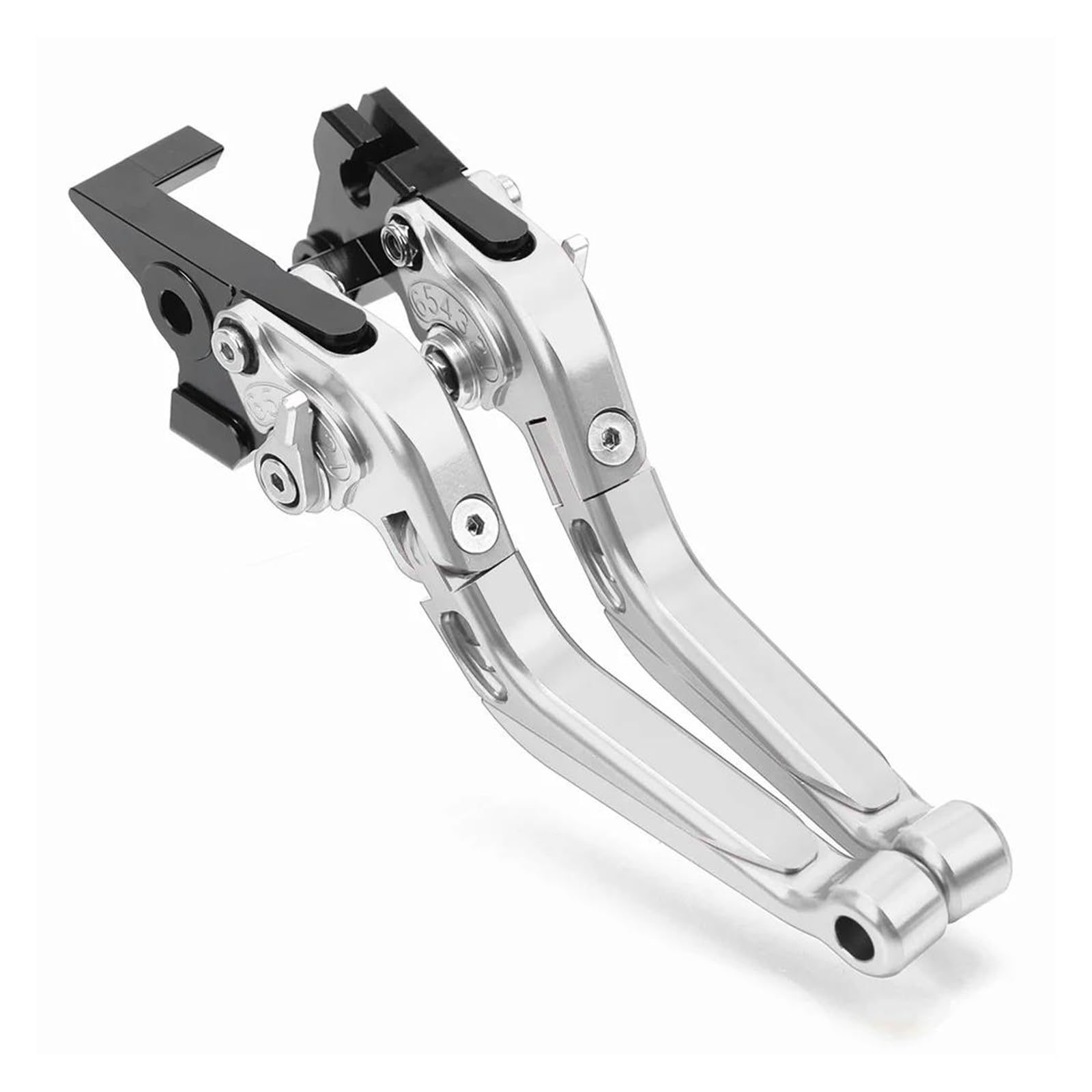 Rvevfbkbal U Motorcycle Clutch Brake Lever Handle Levers For Forza 125 250 300 350 750 Nss 300 2010-2025 Xadv750 X-Adv750 Adjustable(U)